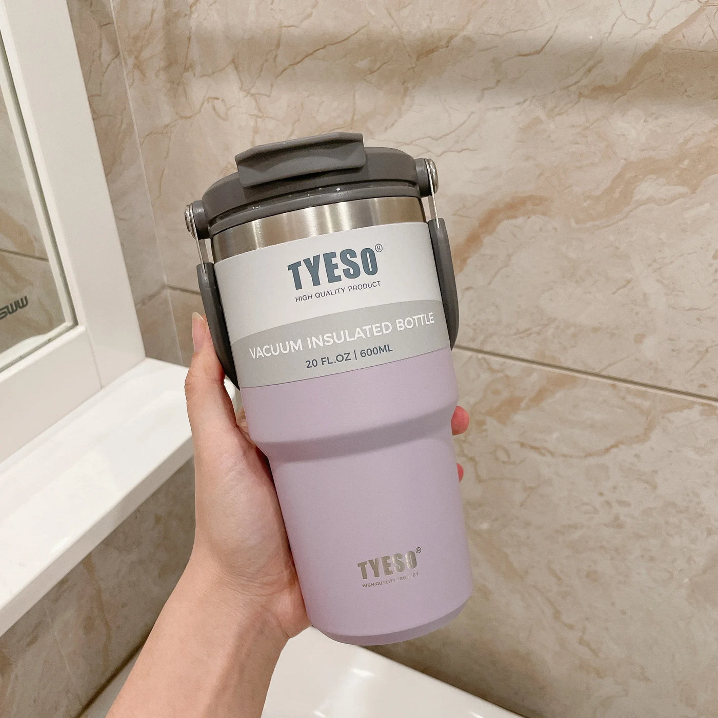 Leakproof Insulated Coffee Tumbler