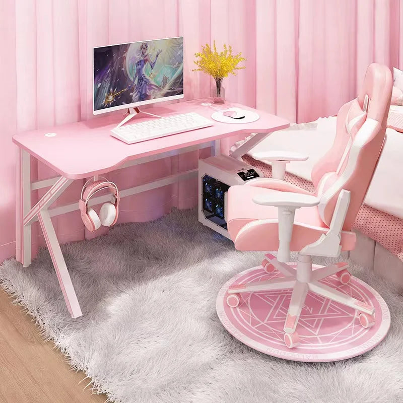 Pink Gamer Computer Desk
