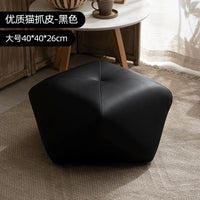 Stackable Wooden Accent Ottoman