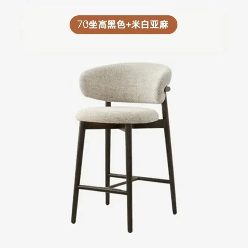 Cushioned Nordic Bar Chair