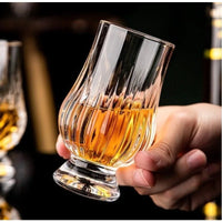 Textured Whiskey Tasting Glass Set