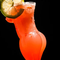 Sculpted Lady Cocktail Glass