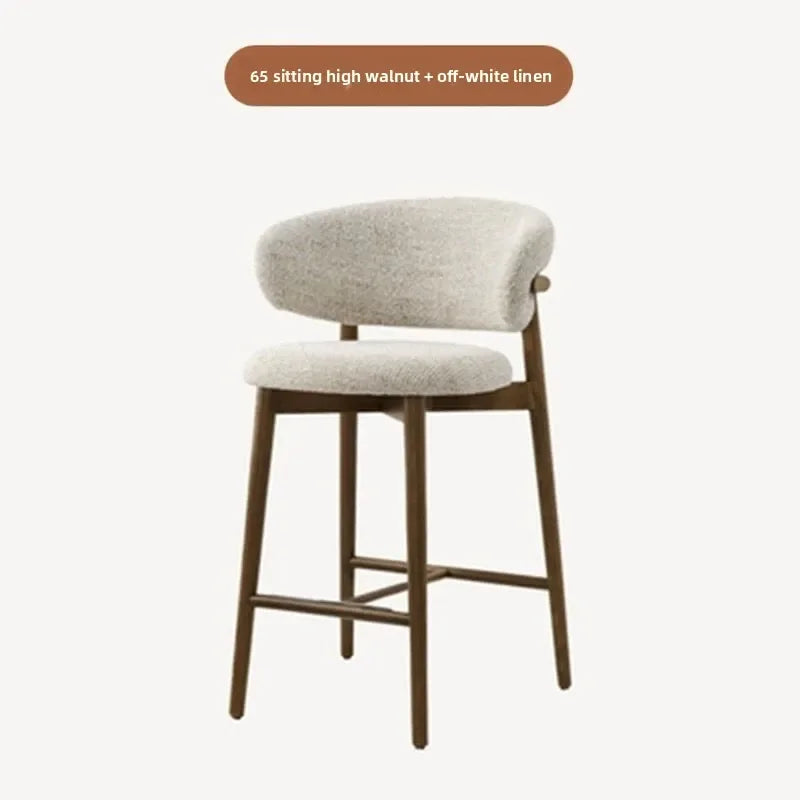 Cushioned Nordic Bar Chair