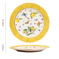 Lemon Pattern Ceramic Tableware Set