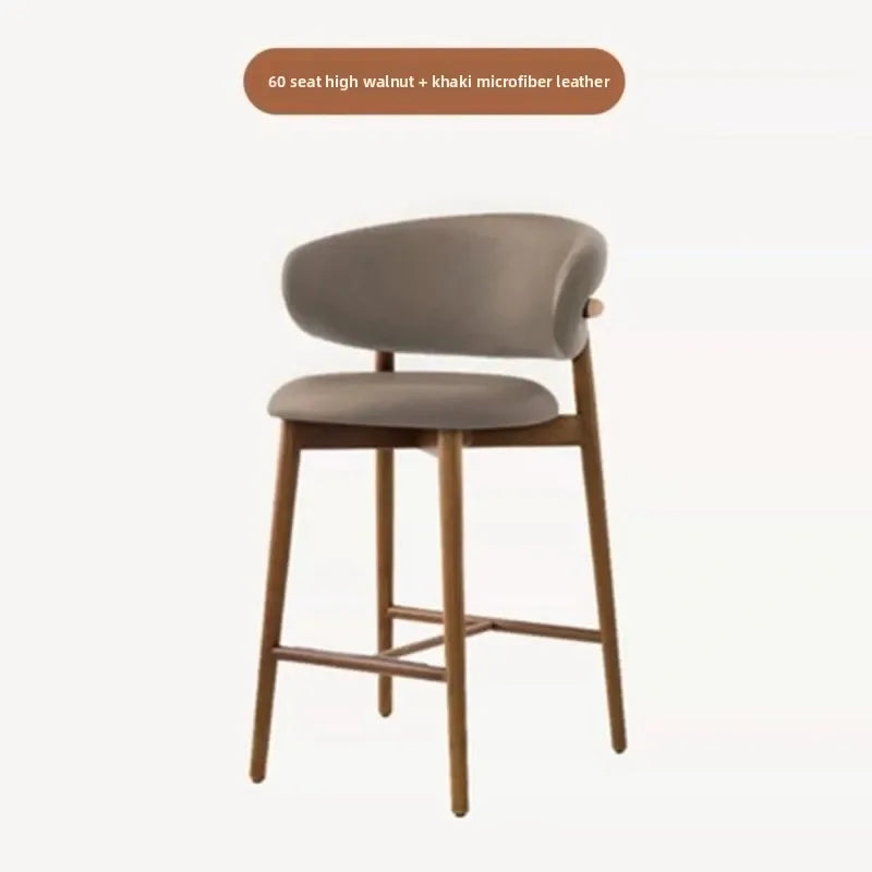 Cushioned Nordic Bar Chair