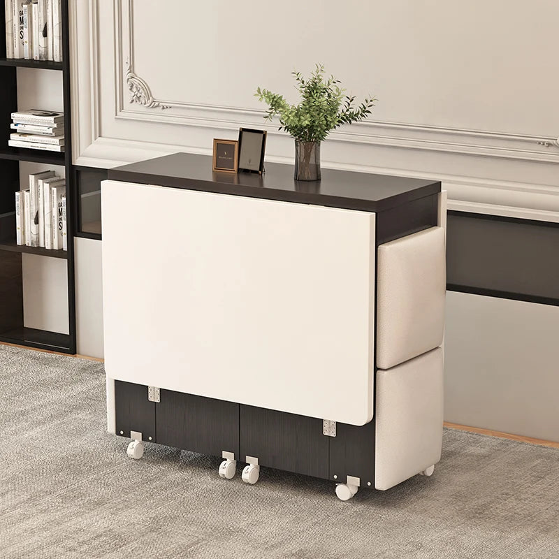 Folding Four-Chair Dining Set
