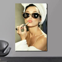 Kate Moss Canvas Poster