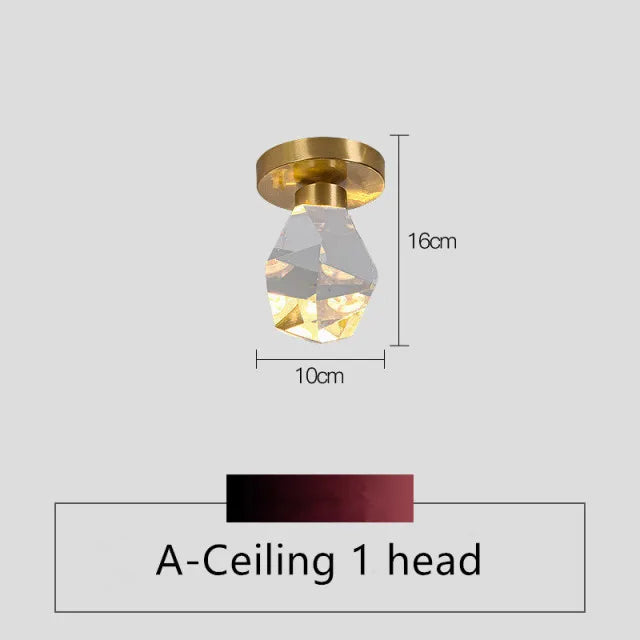 Modern Crystal Pendant Light