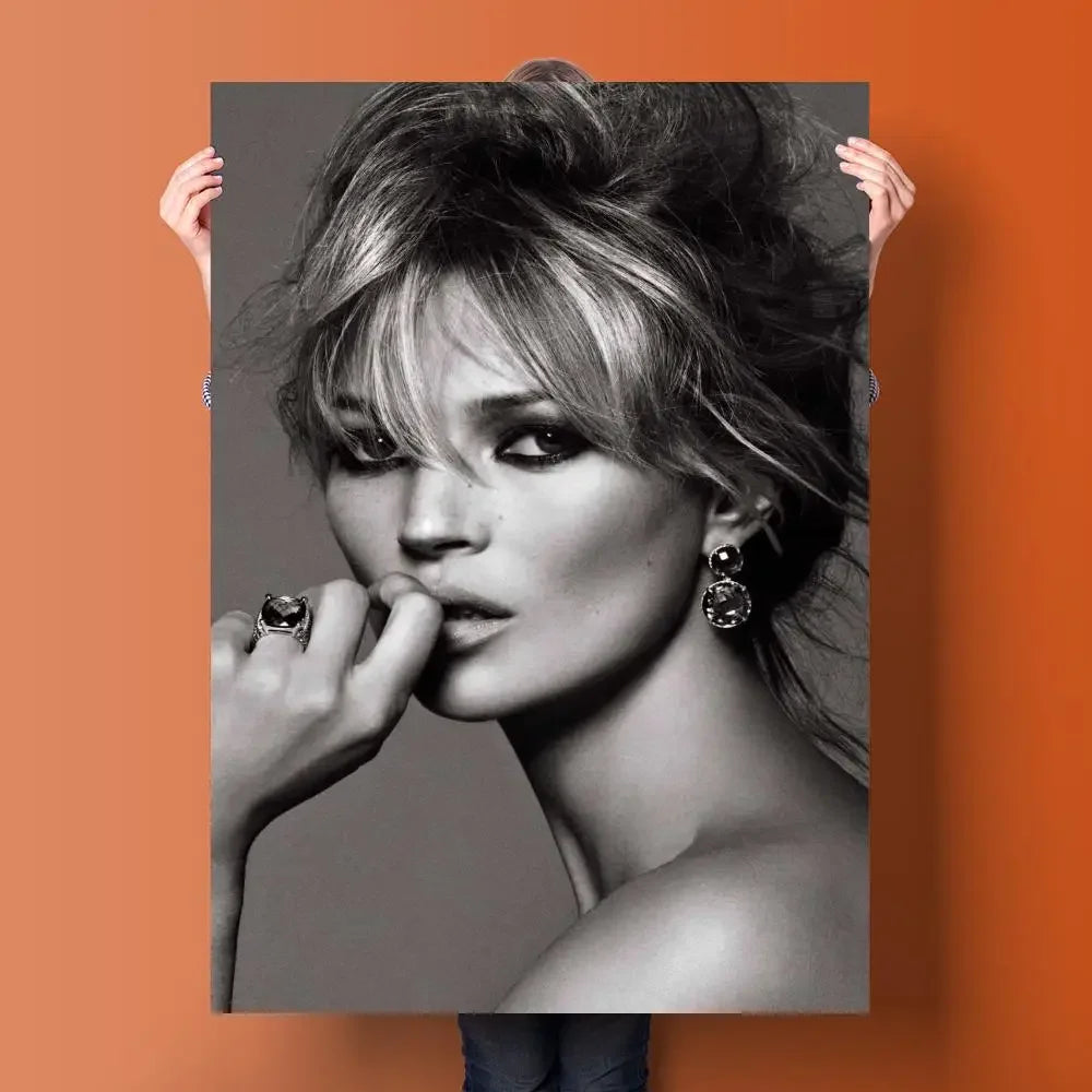Kate Moss Canvas Poster
