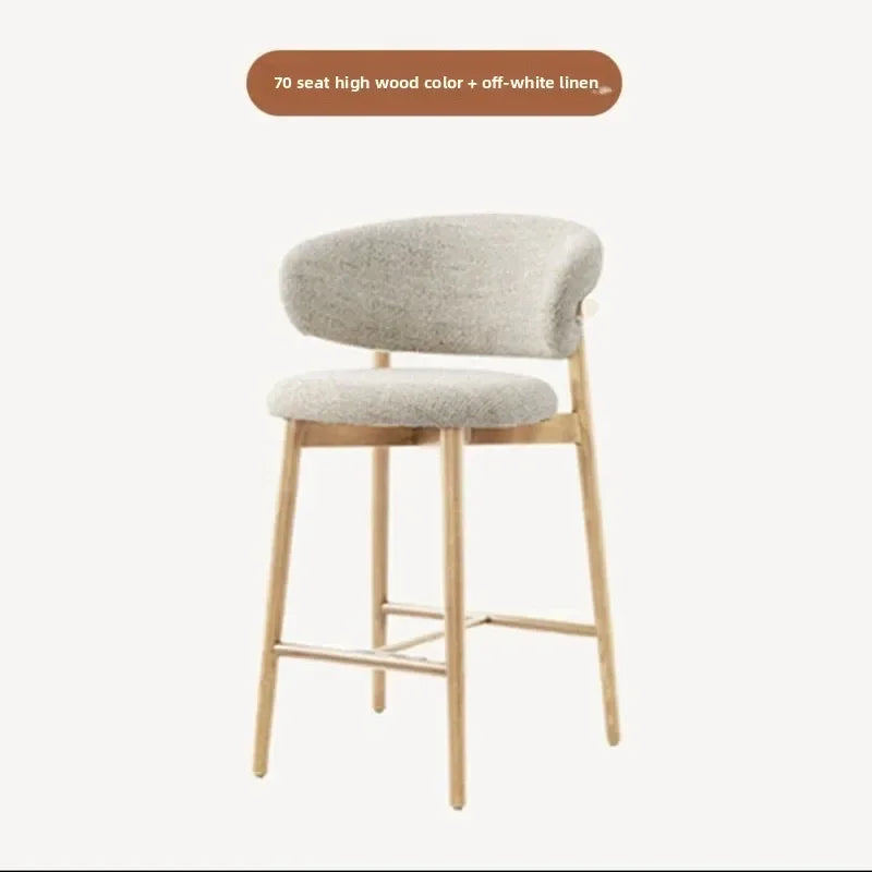 Cushioned Nordic Bar Chair