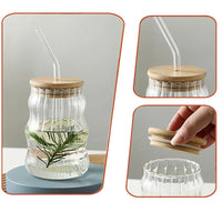 Bamboo Lid Mason Tumbler