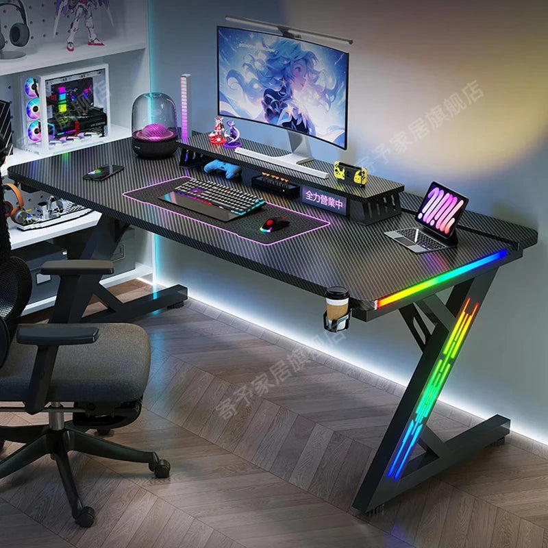 Storage Shelf Computer Desk