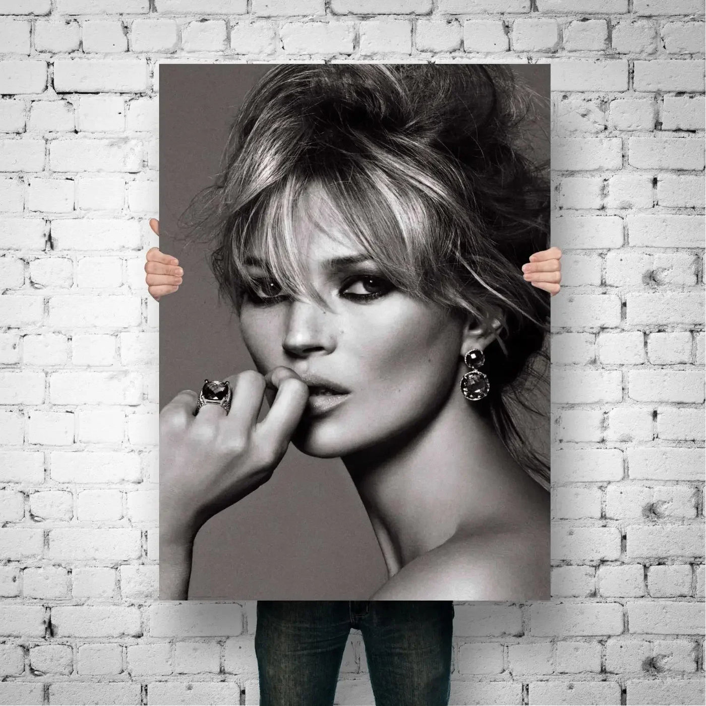 Kate Moss Canvas Poster