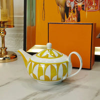 Geometric Bone China Dinnerware Set